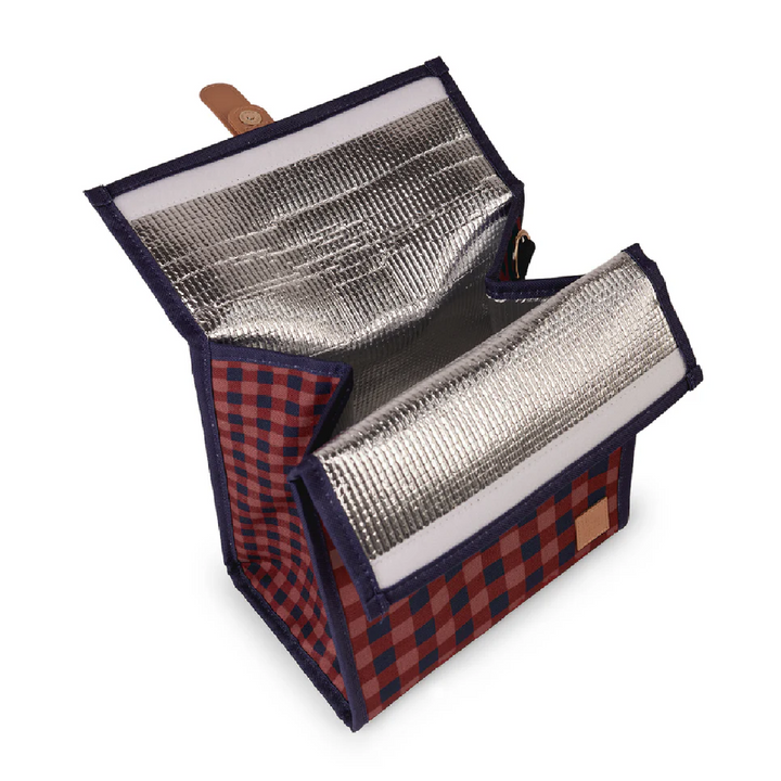 The Somewhere Co. Insulated Lunch Satchel - Chestnut