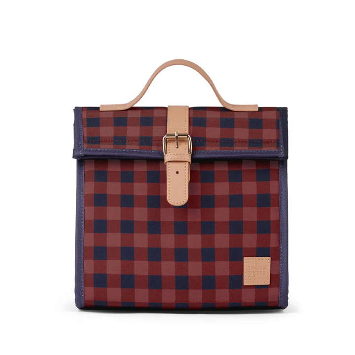 The Somewhere Co. Insulated Lunch Satchel - Chestnut