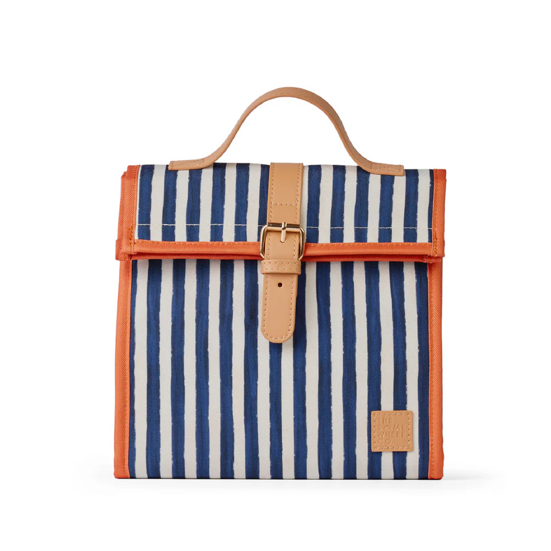 The Somewhere Co. Insulated Lunch Satchel - Moon Court