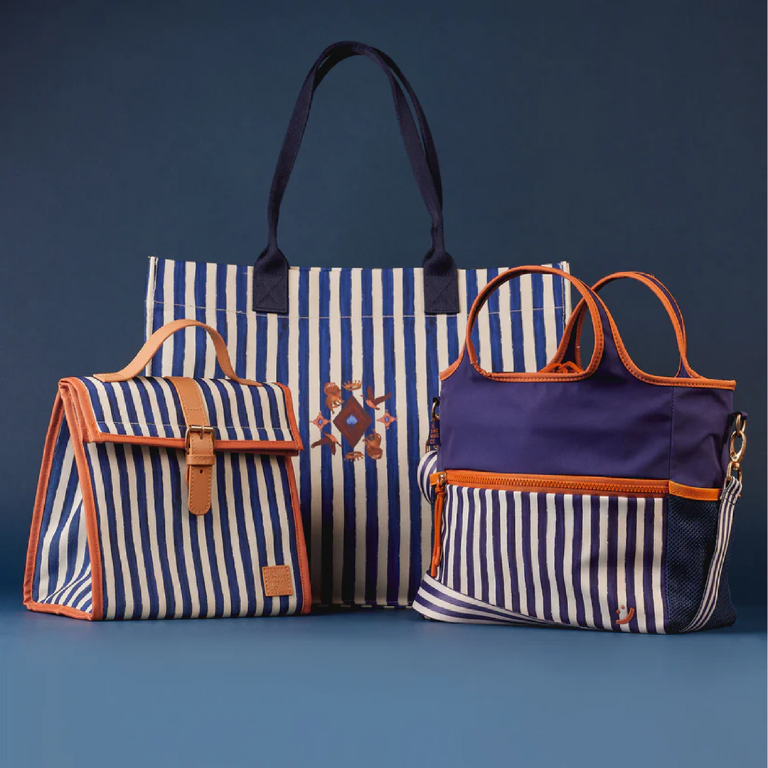 The Somewhere Co. Insulated Lunch Satchel - Moon Court