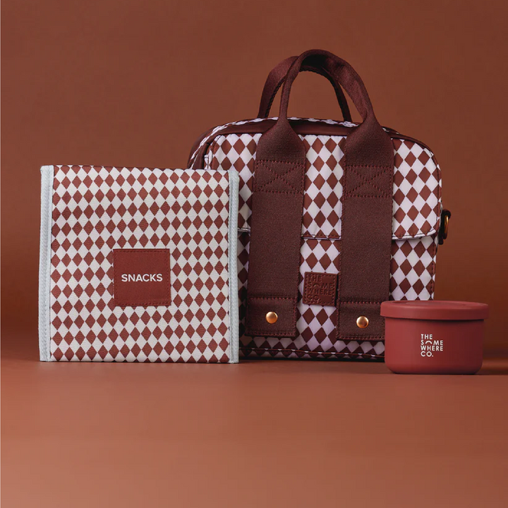 The Somewhere Co. Lunch Tote - Royal Match