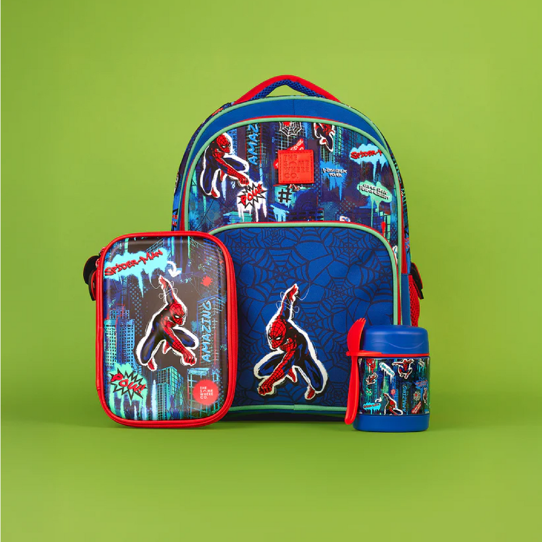 The Somewhere Co. Mini Bubble Pencil Case - Spider-Man