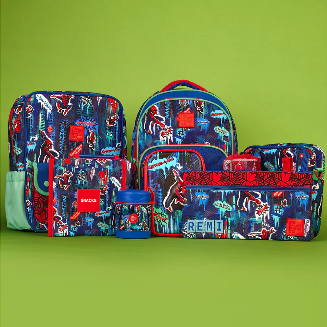 The Somewhere Co. Mini Bubble Pencil Case - Spider-Man