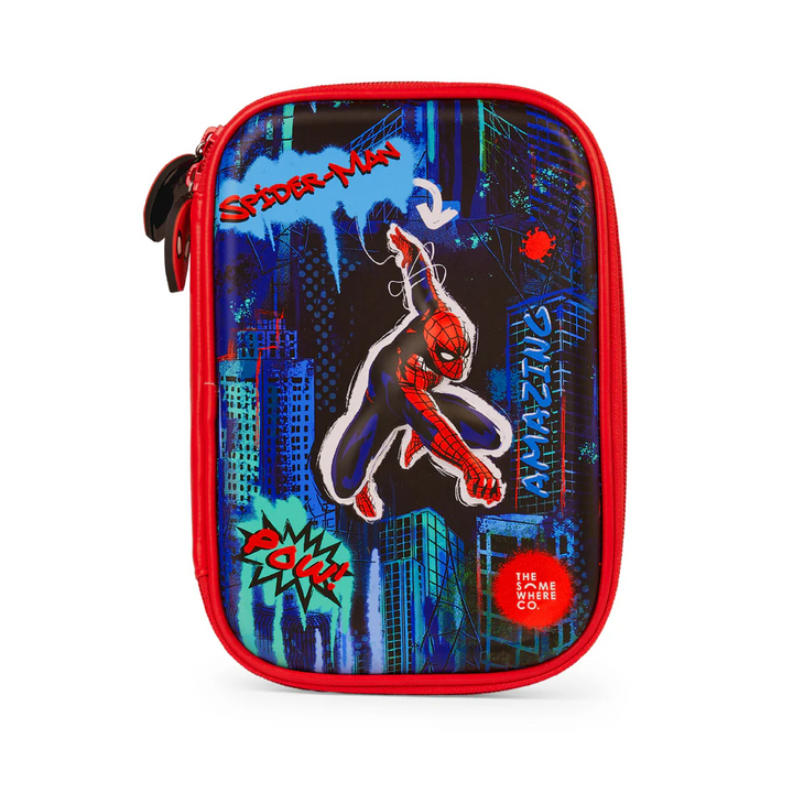 The Somewhere Co. Mini Bubble Pencil Case - Spider-Man