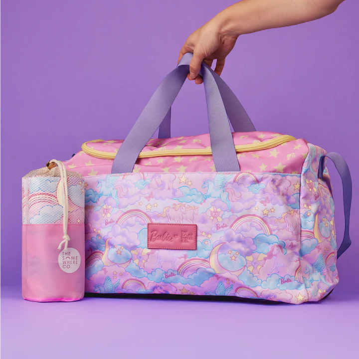 The Somewhere Co. Mini Duffle Bag - Barbie Unicorn Fantasy