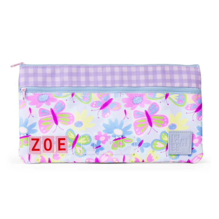 The Somewhere Co. Mini ID Pencil Case - Butterfly