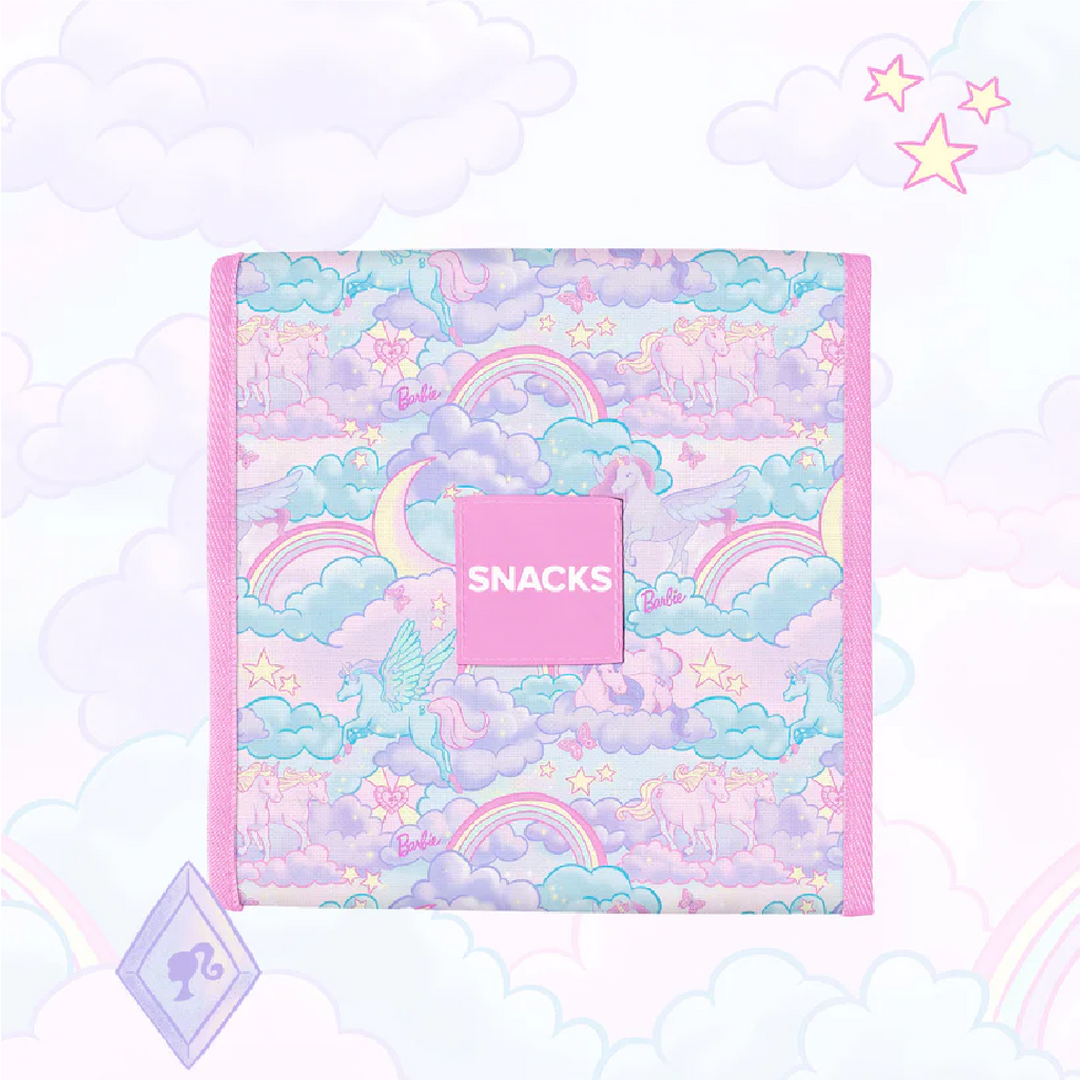 The Somewhere Co. Snack Bag - Barbie Unicorn Fantasy