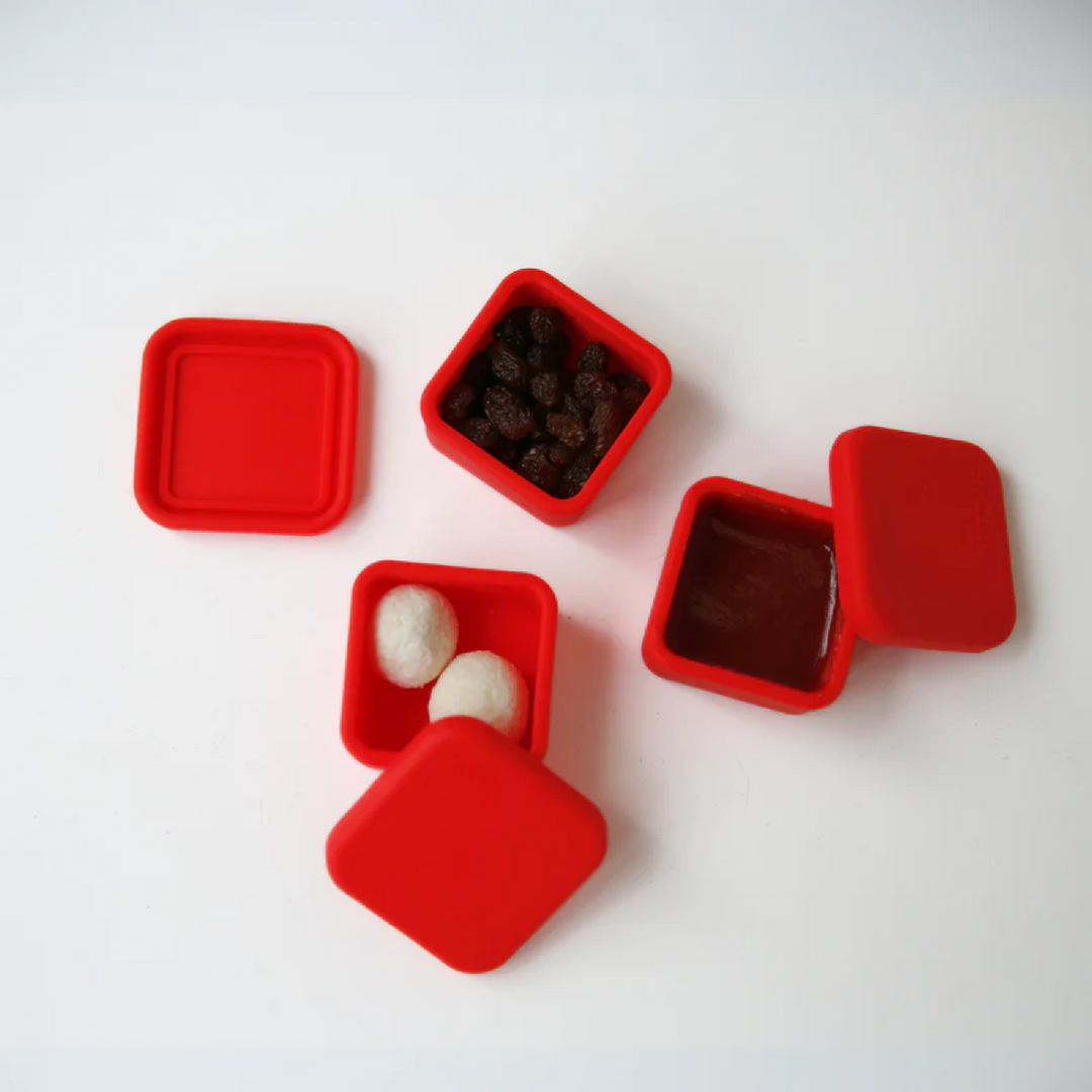 Silicone Sauce Pots - 3pk - Chilli