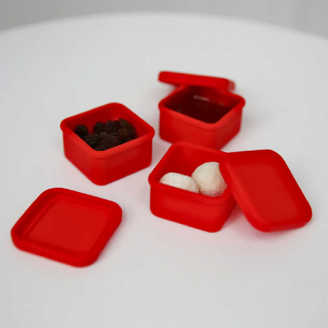 Silicone Sauce Pots - 3pk - Chilli