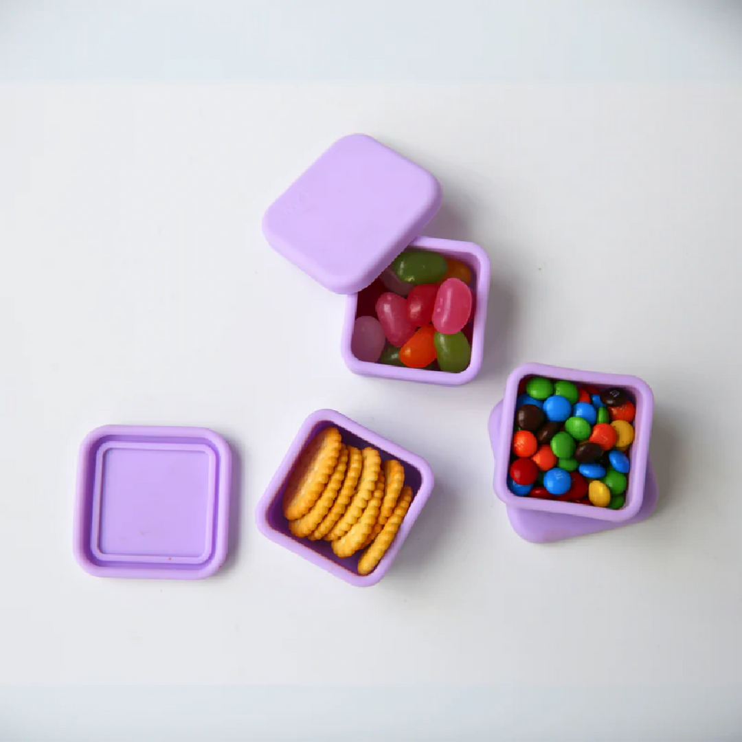 Silicone Sauce Pots - 3pk - Lilac