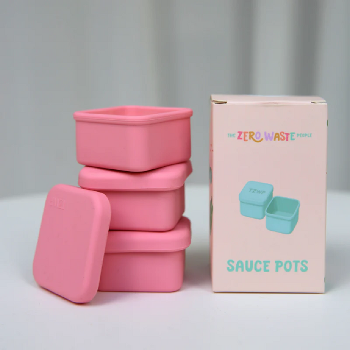 Silicone Sauce Pots - 3pk - Watermelon