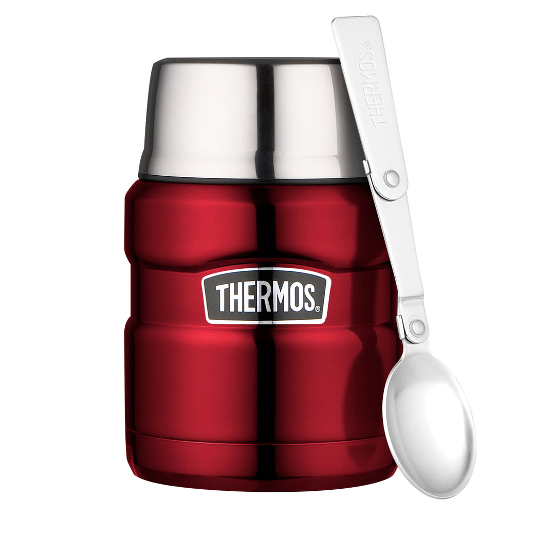 Thermos Stainless King Insulated Food Jar 470ml - Red