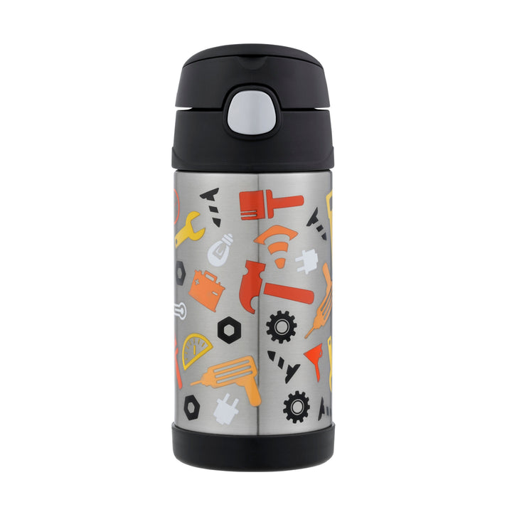 Thermos Funtainer Insulated Drink Bottle - Construction Zone