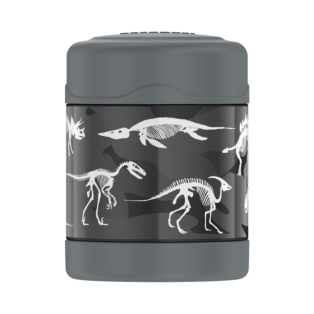 Thermos Funtainer Insulated Food Jar - Grey Dinosaur