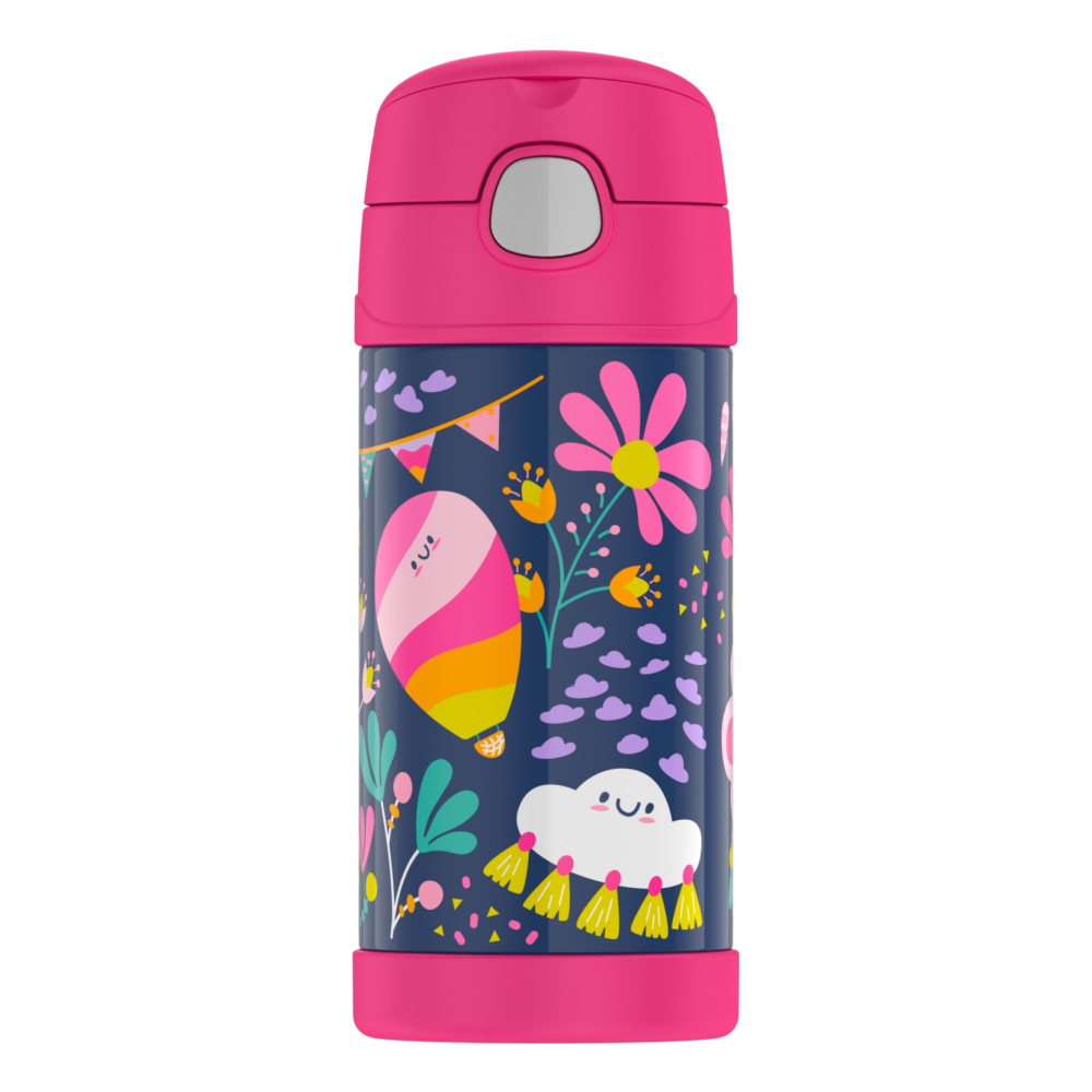 Thermos Funtainer Insulated Drink Bottle - Whimsical Clouds