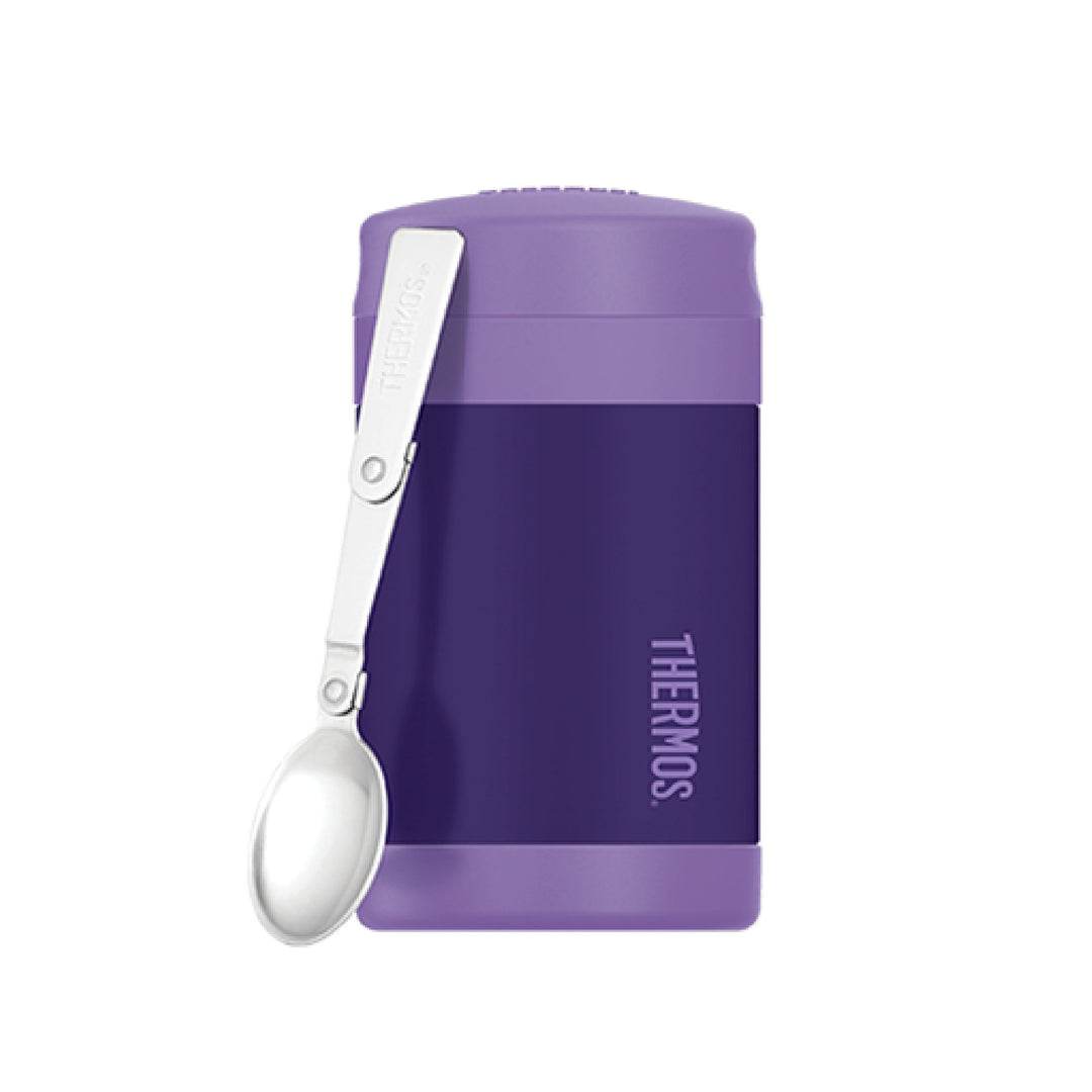 Thermos Funtainer LARGE Insulated Food Jar With Spoon - Purple