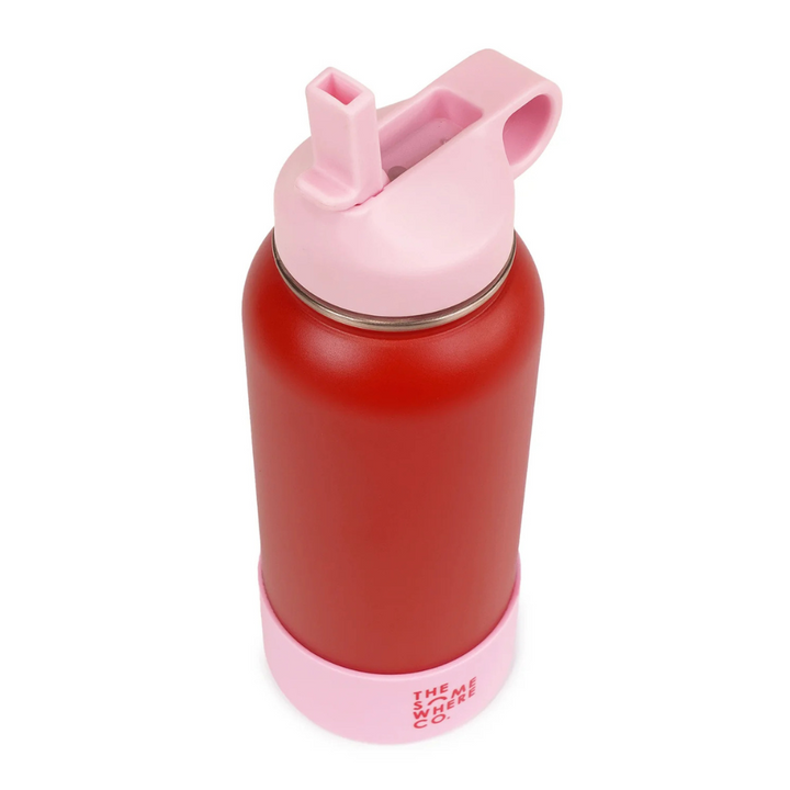 The Somewhere Co. Insulated Drink Bottle - 1L - Cherry