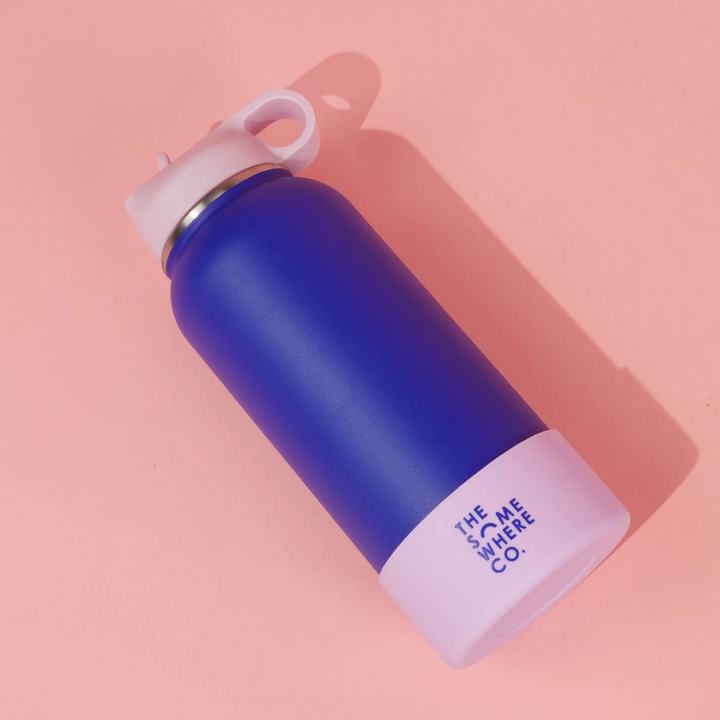 The Somewhere Co. Insulated Drink Bottle - 1L - Indigo