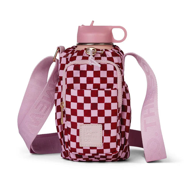 The Somewhere Co. Water Bottle Bag - Crimson Haze