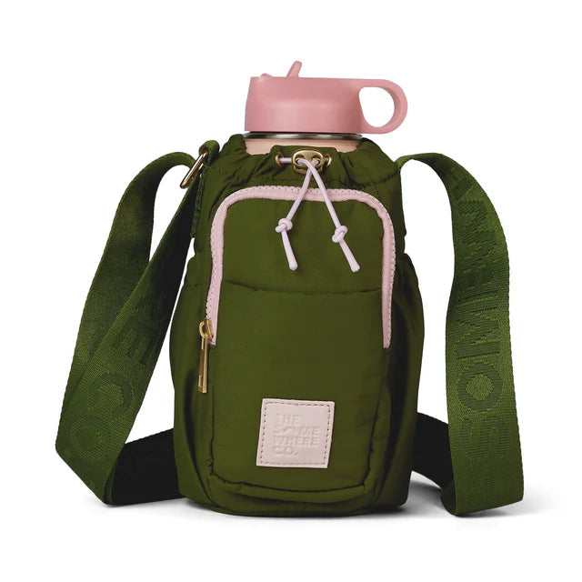 The Somewhere Co. Water Bottle Bag - Khaki