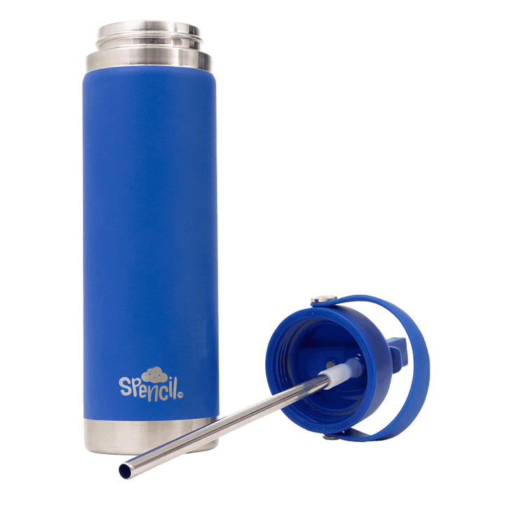 Spencil BIG Insulated Drink Bottle - Azure