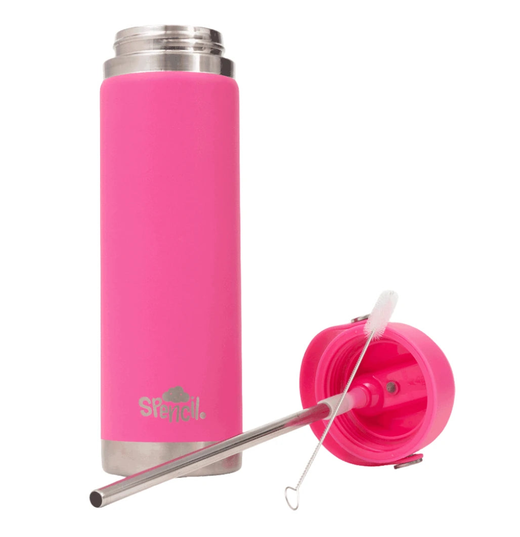 Spencil BIG Insulated Drink Bottle - Fuschia