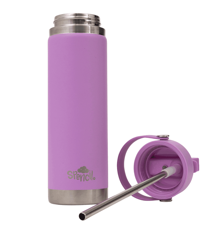 PRE-ORDER - Spencil BIG Insulated Drink Bottle 650ml - Lilac