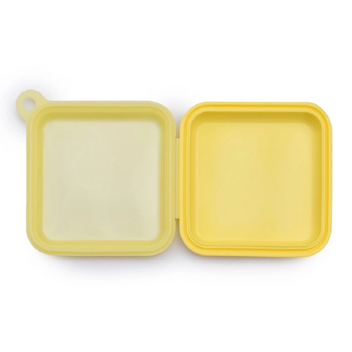 We Might Be Tiny Reusable Sandwich Pouchies - Fuchsia & Lemon