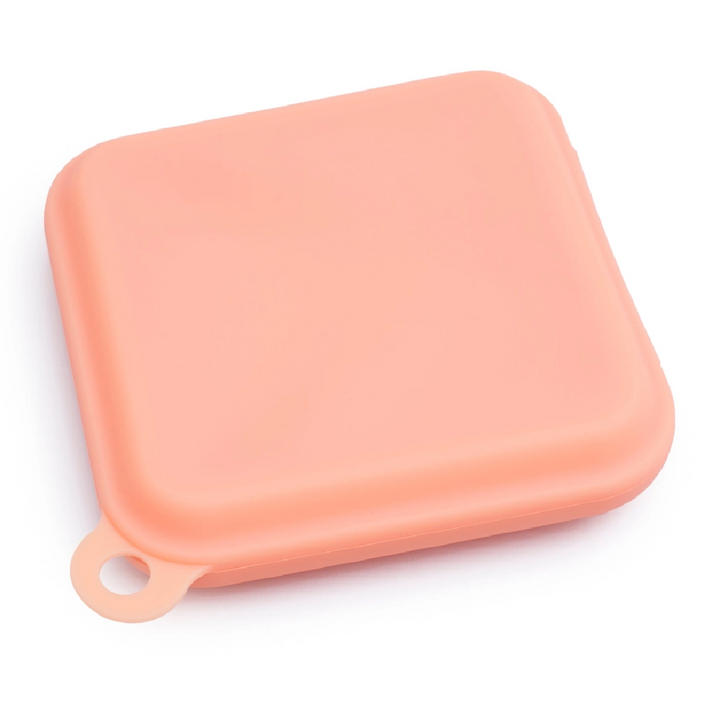 We Might Be Tiny Reusable Sandwich Pouchies - Purple & Tangerine