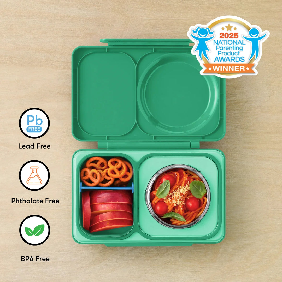 OmieBox UP Hot & Cold Lunch Box - Jade Green