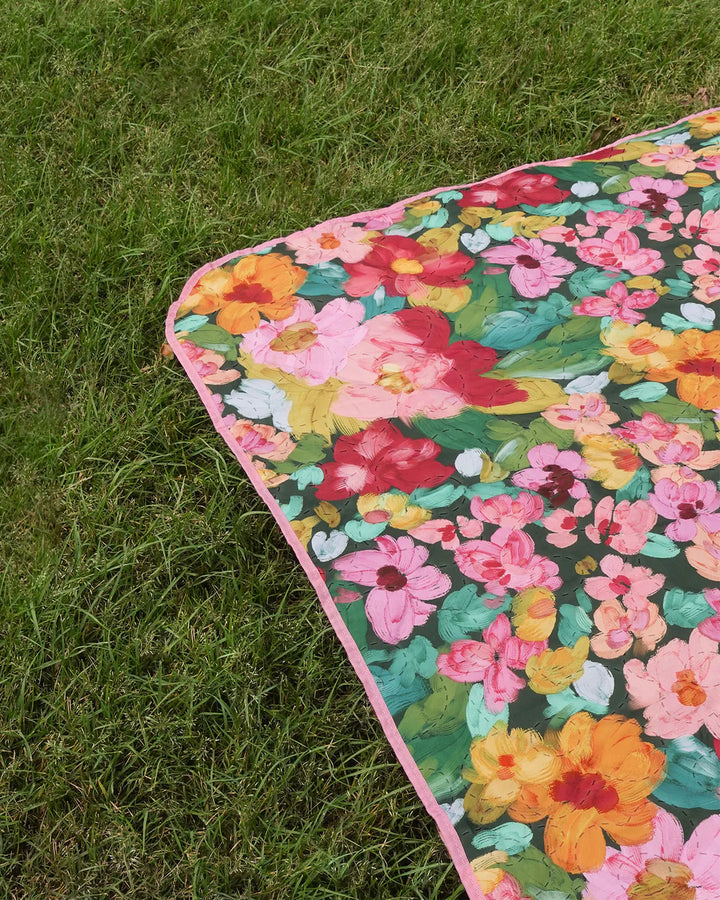 The Somewhere Co. Picnic Rug - Amongst The Flowers