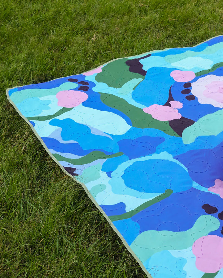 The Somewhere Co. Picnic Rug - Honeydew