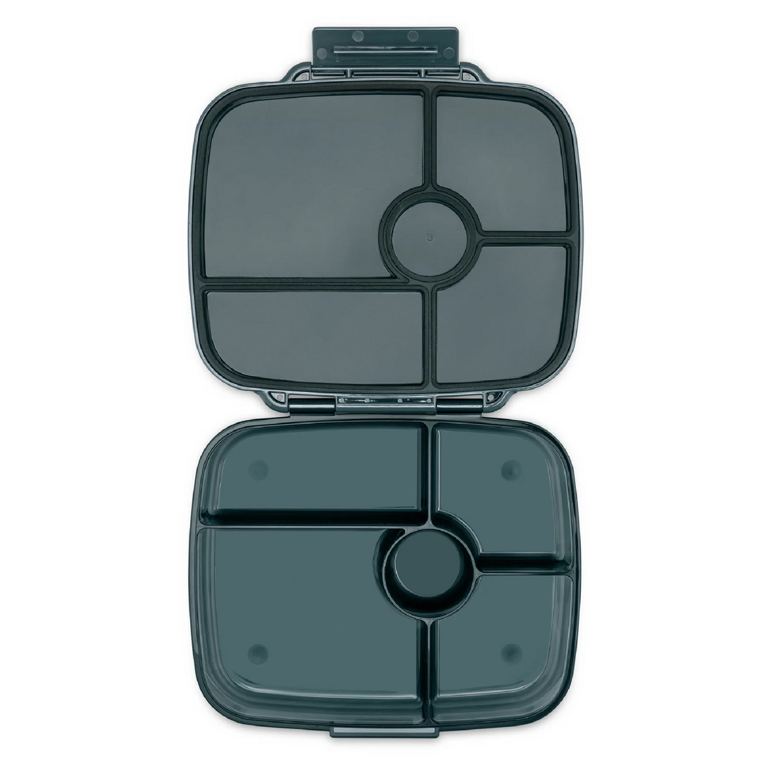PRE-ORDER - Yumbox Go Bento Box - 5 Compartments - Berlin Charcoal Grey