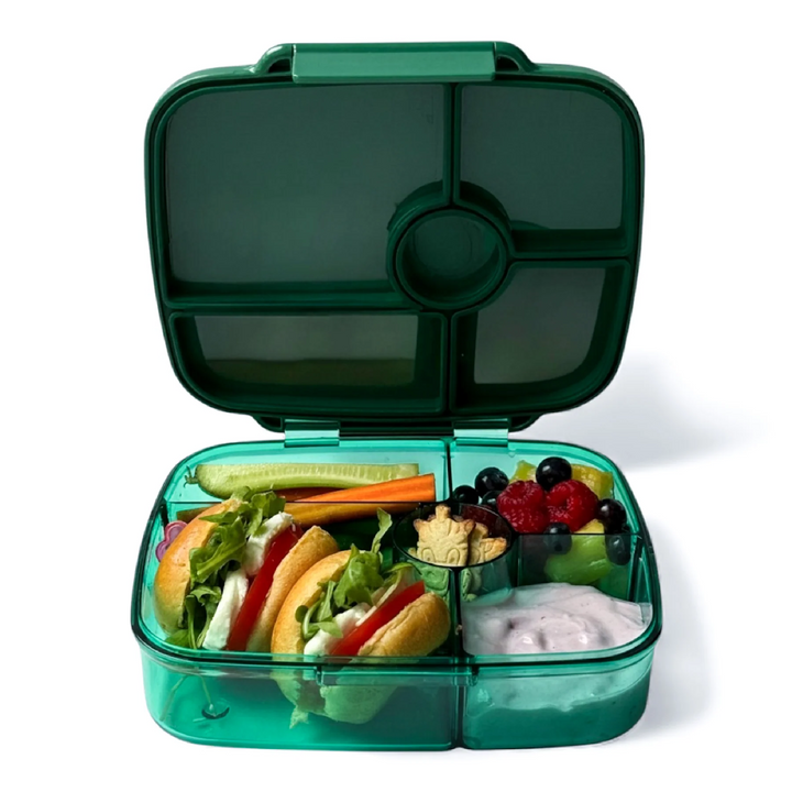 PRE-ORDER - Yumbox Go Bento Box - 5 Compartments - Lima Green