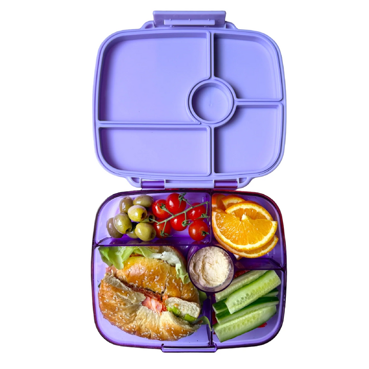 PRE-ORDER - Yumbox Go Bento Box - 5 Compartments - Kyoto Purple