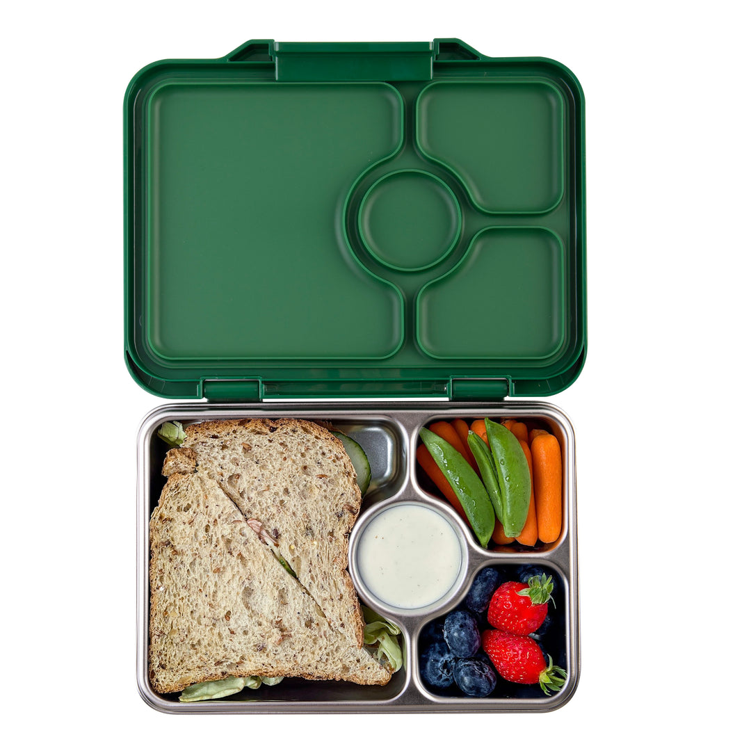 Yumbox Prêt Stainless Steel Bento Box - Dublin Green