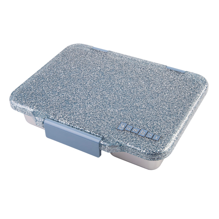 Yumbox Prêt Stainless Steel Bento Box - Paris Blue Glitter
