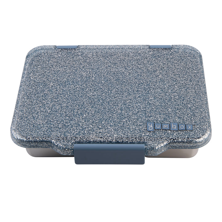 Yumbox Prêt Stainless Steel Bento Box - Paris Blue Glitter