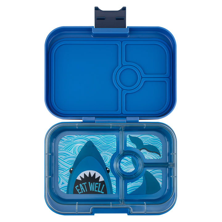 Yumbox Panino 4 Lunch Box - Surf Blue - Shark