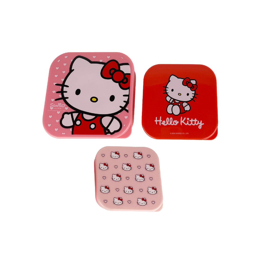 Hello Kitty Nested Containers - 3pk