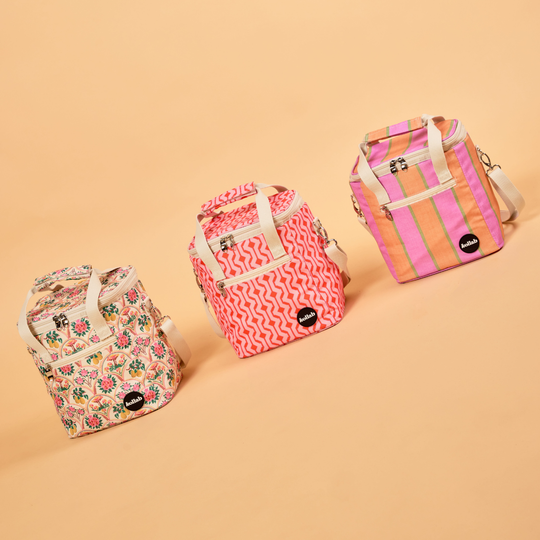 PRE-ORDER Kollab Mini Insulated Cooler Bag - Needlepoint Garden