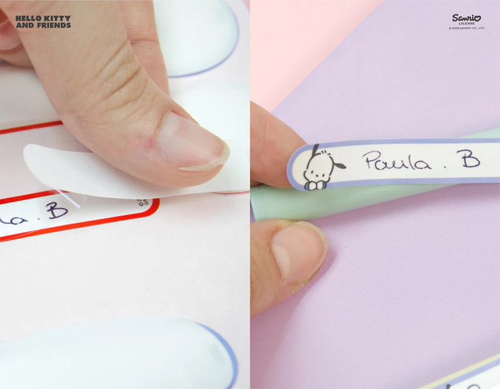 Hello Kitty & Friends Self-Laminating Labels for Objects (36 Pack)