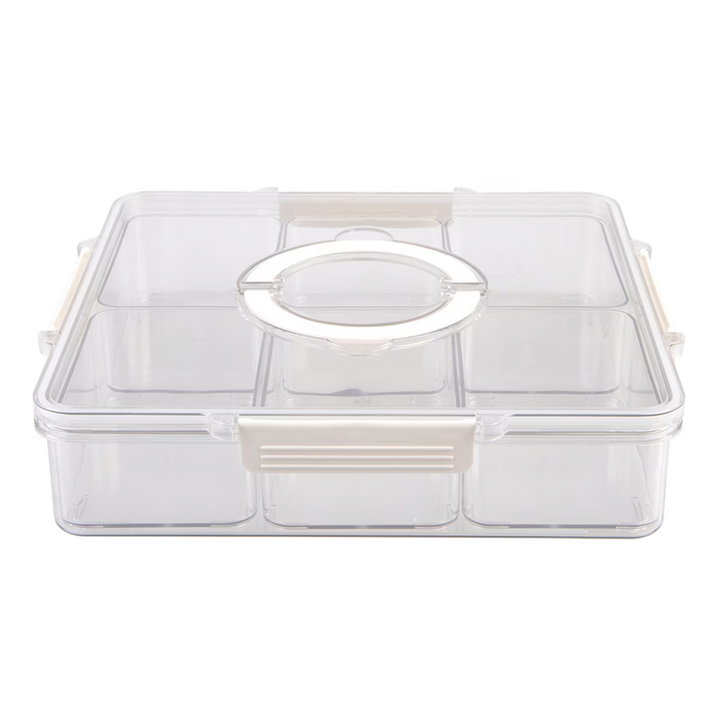 Alfresco Lane Square Grazing Box - 6 Compartments