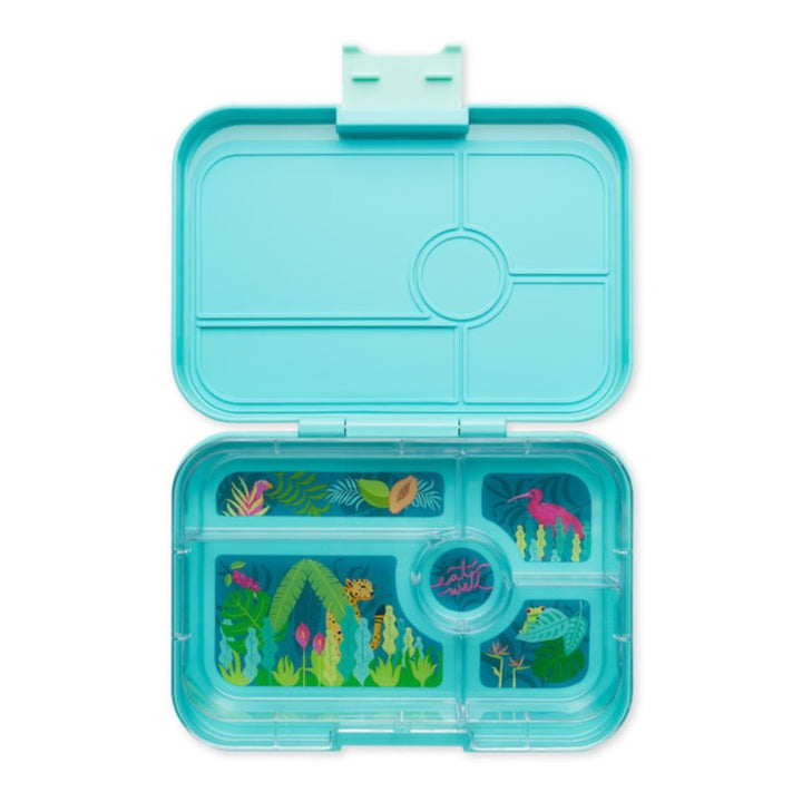 Yumbox Tapas Lunch Box 5 - Antibes Blue - Jungle