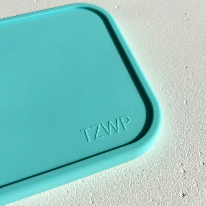 Silicone Bento Lunch Box - Aqua