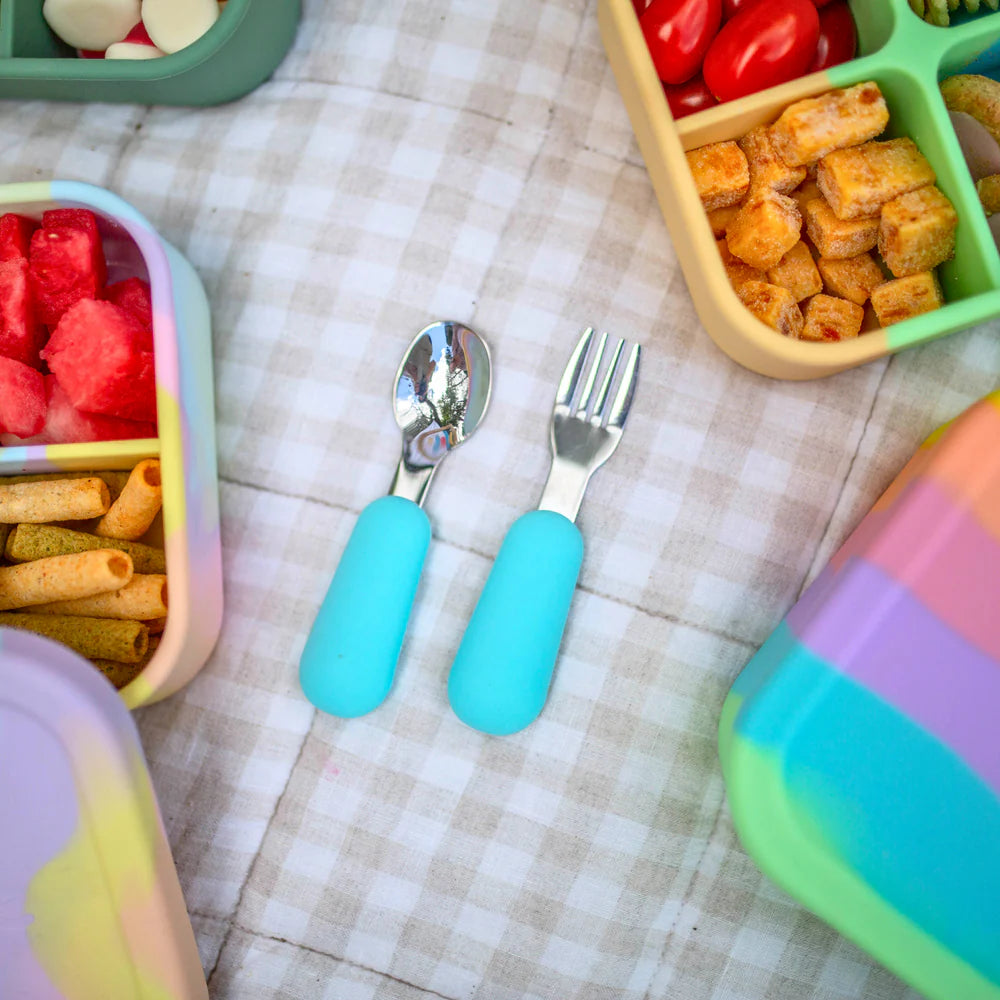 The Zero Waste People Cutlery Set - Aqua