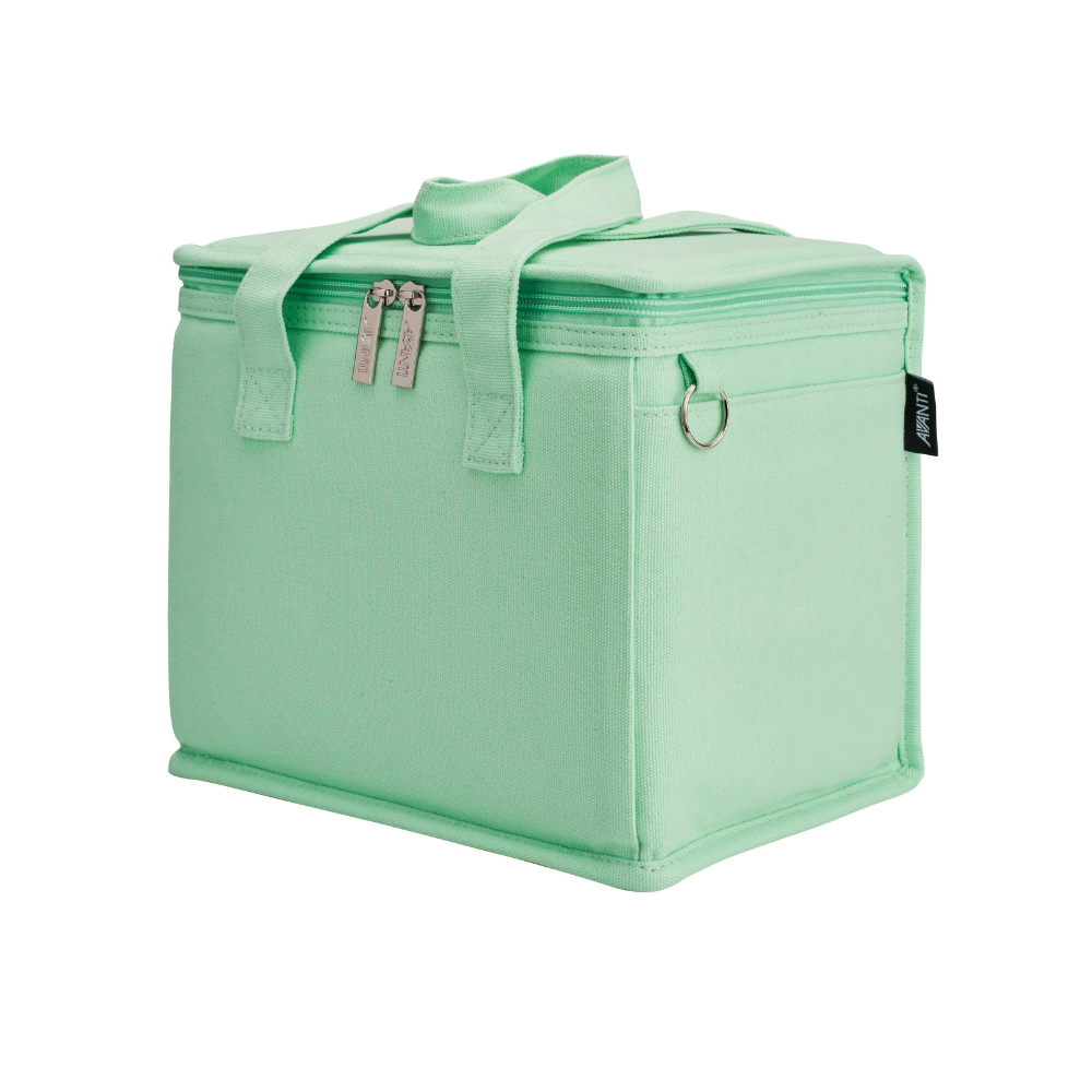 Avanti Insulated Canvas Lunch Bag - Soft Mint