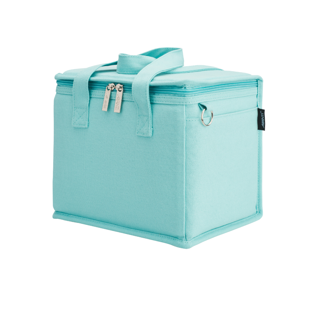 Avanti Insulated Canvas Lunch Bag - Sea Blue