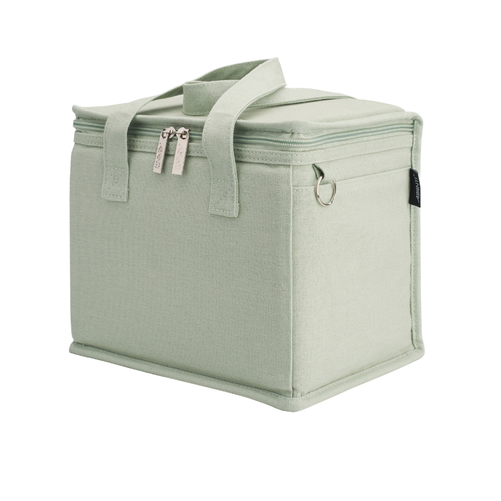 Avanti Insulated Canvas Lunch Bag - Agave Green