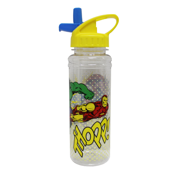 Avengers Soft Spout Drink Bottle - Yellow Lid